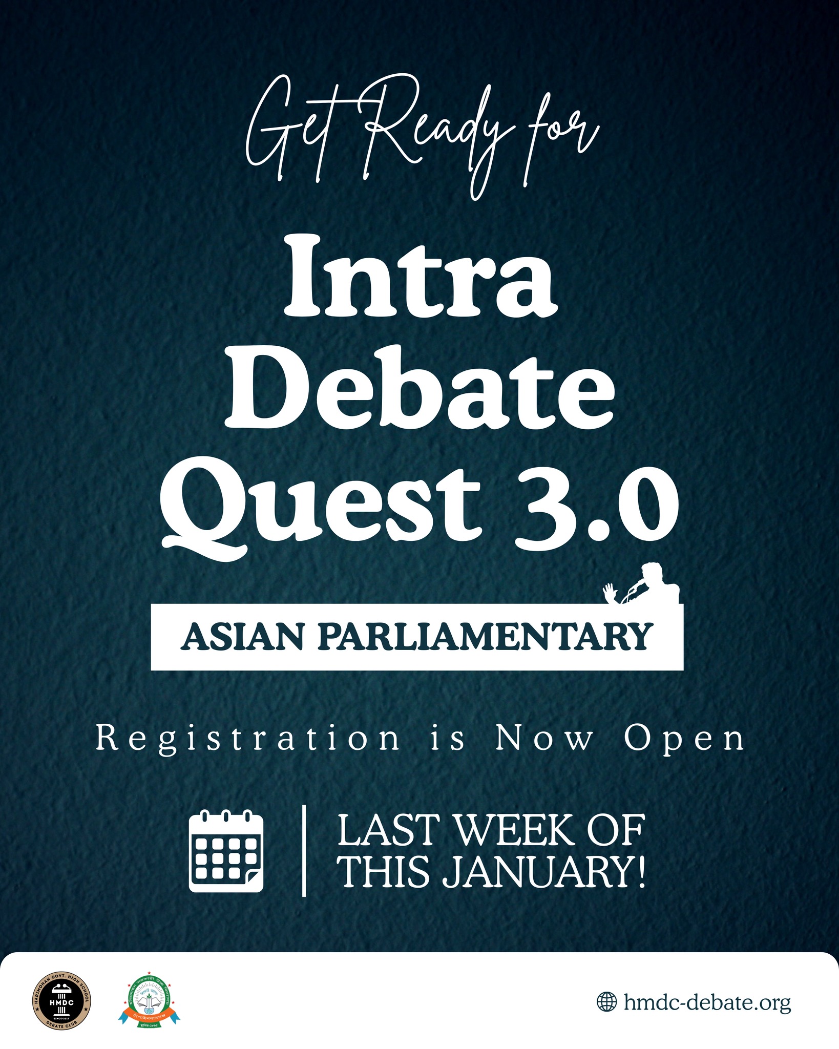 Poster Design for Harimohan Govt. High School Debate Club (HMDC) by Md. Ashikur Rahman (Ayon)