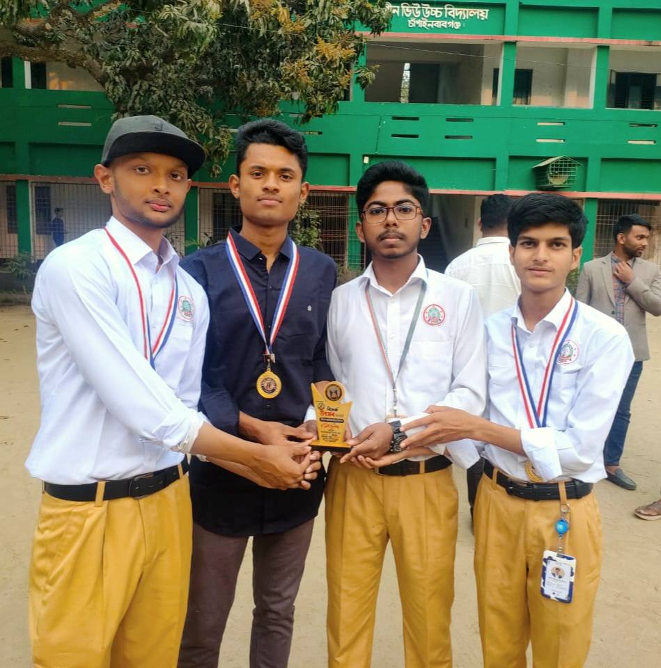 Prize Taking Moment of Md. Ashikur Rahman (Ayon)