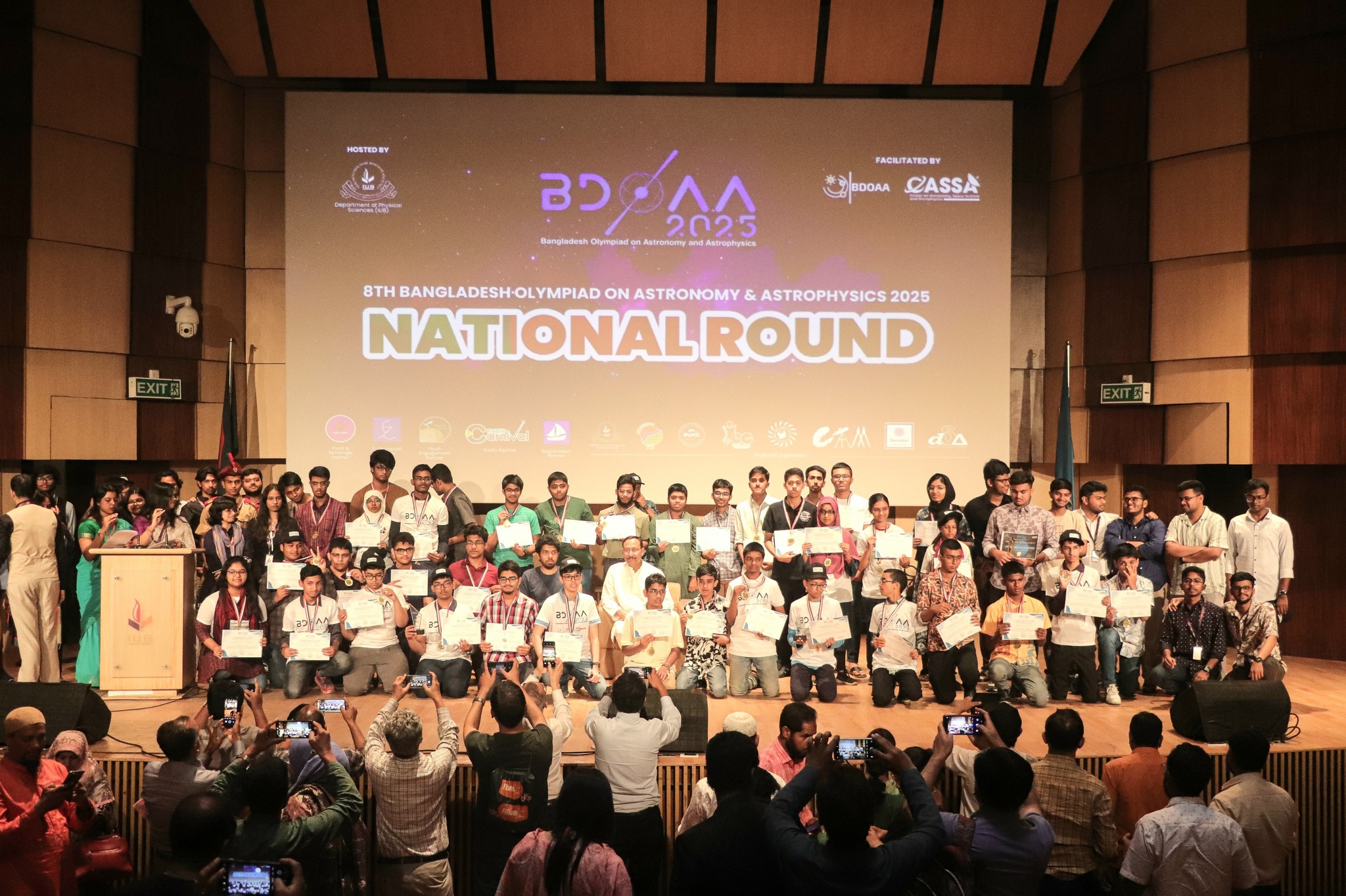 Prize Taking Moment of Md. Ashikur Rahman (Ayon)