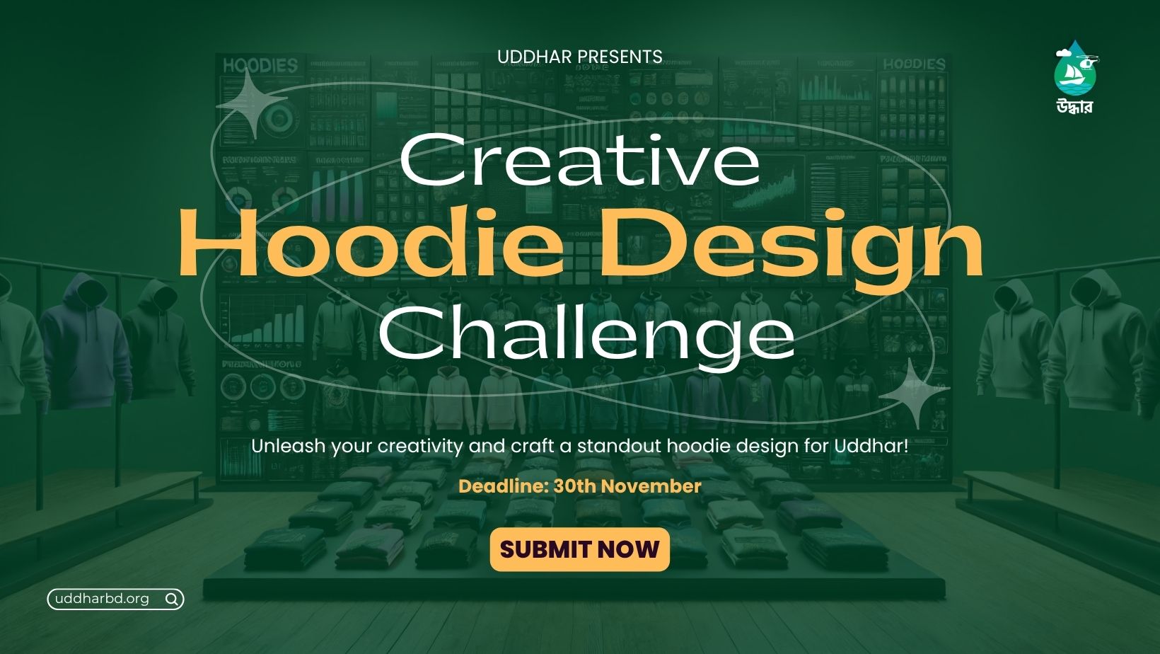 Social media poster design for Uddhar by Md. Ashikur Rahman (Ayon)